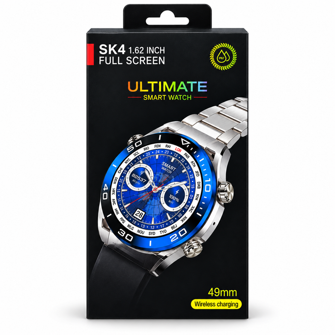 ساعة ذكية SK4 (ULTIMATE SMART WATCH).