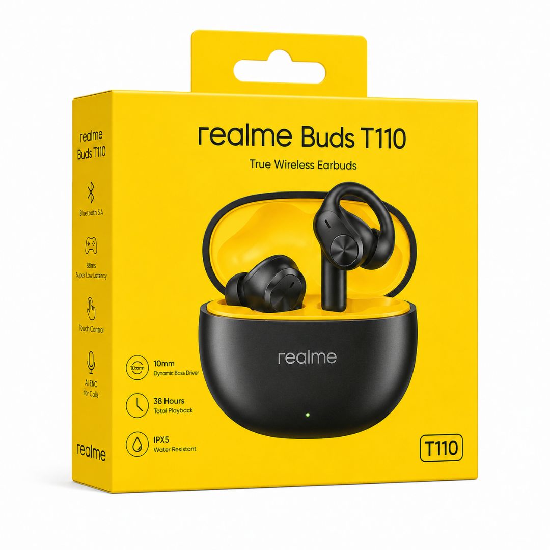 •  ايربود ريلمي t110