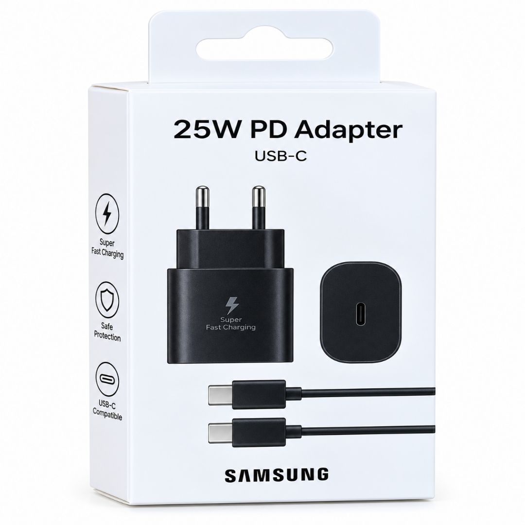 شاحن سامسونج 25w ثنائي فاست شارج