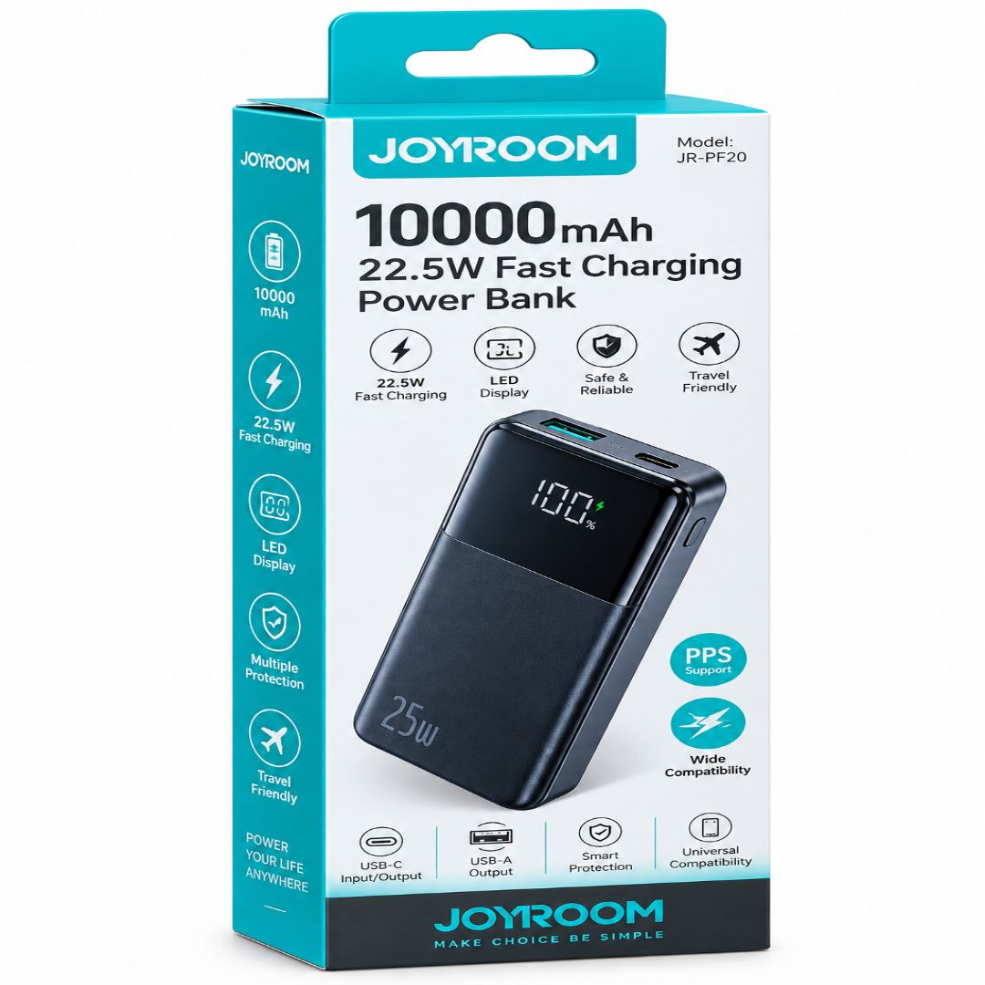 باور بنك JOYROOM-10000 مللي أمبير- موديل: PF20