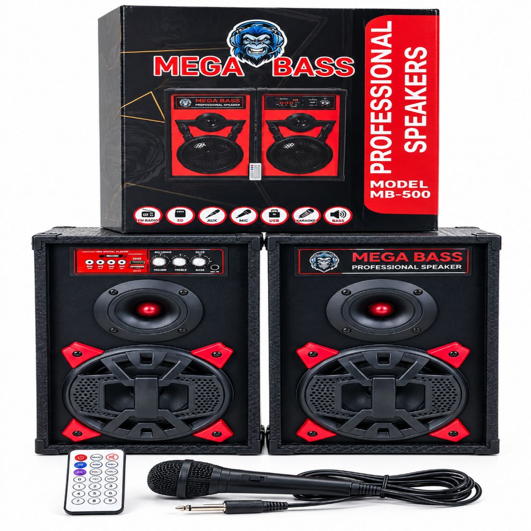 صب 5 بوصة فردتين بلوتوث Mega Bass MB500