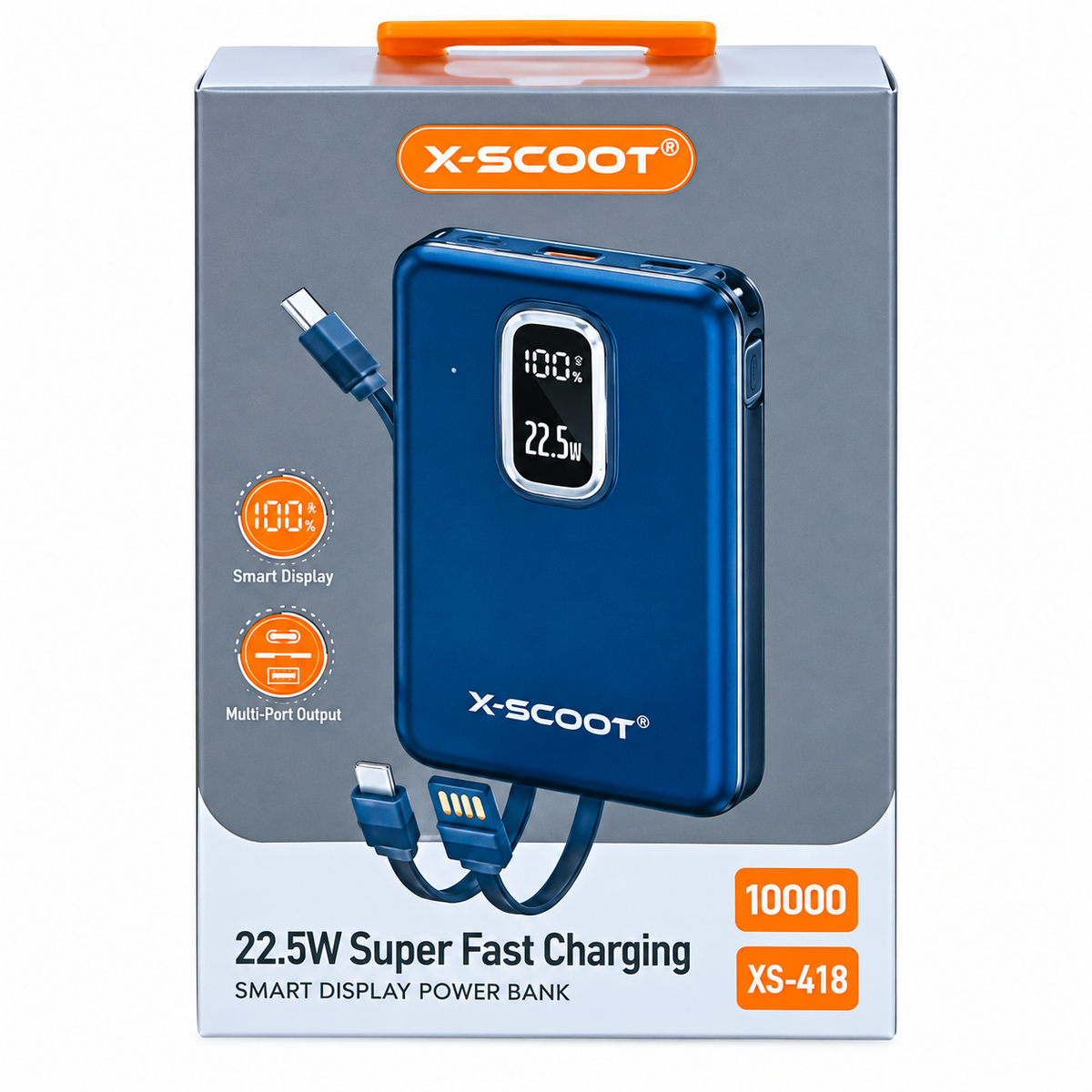 باور بنك اكس سكوت (X-SCOOT) موديل XS-418