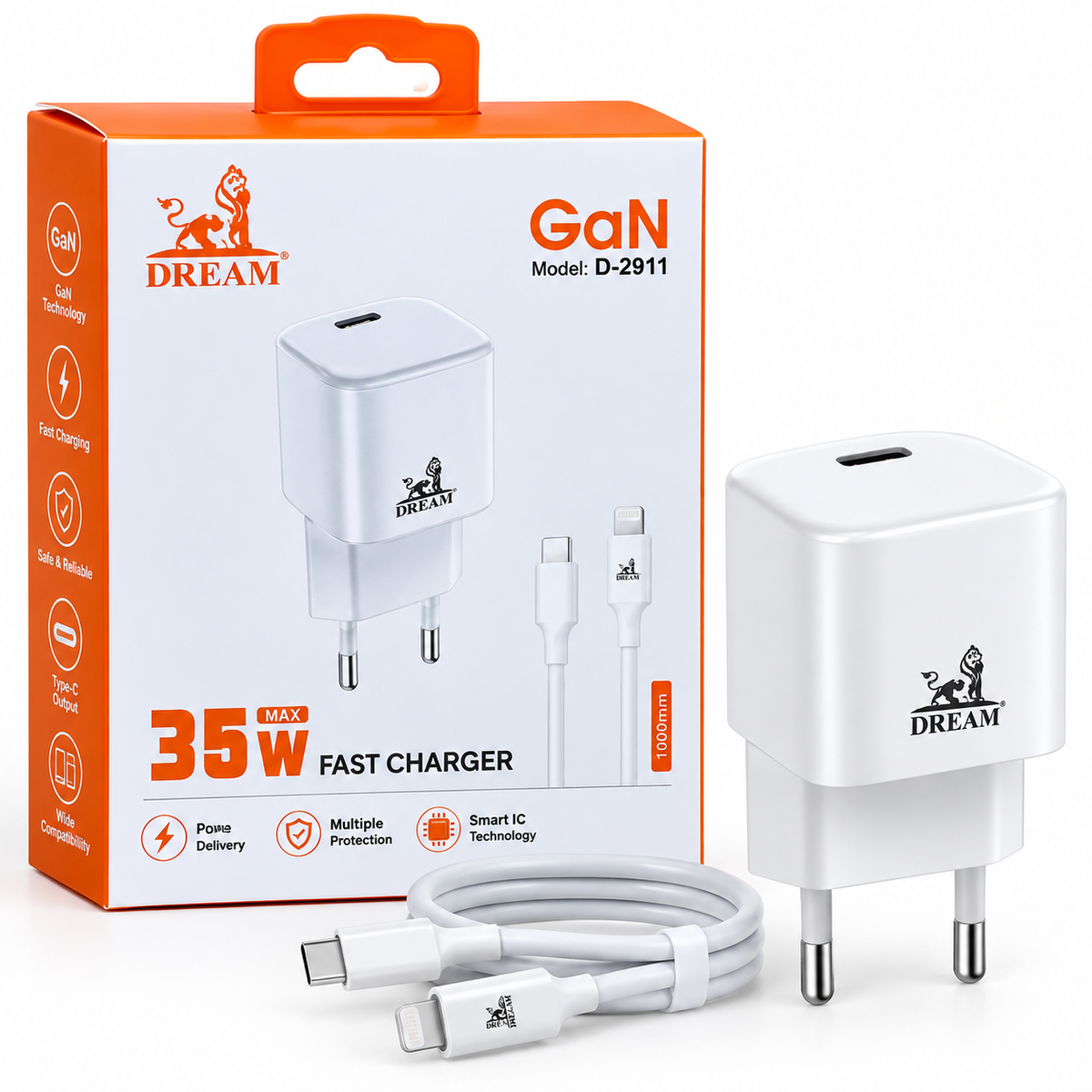 شاحن ايفون فتايب سي اصلي  35W