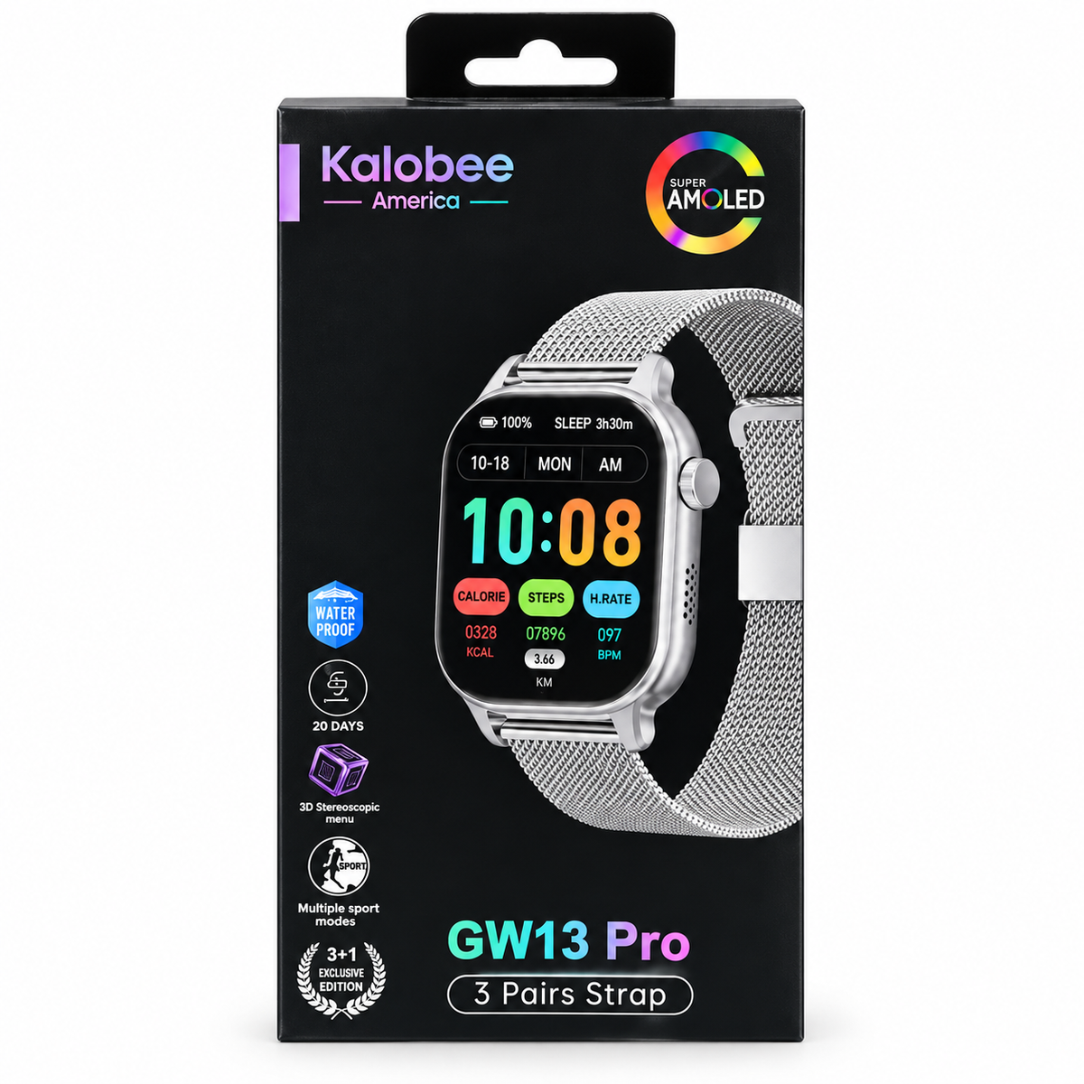 ساعة ذكية Kalobee GW13 Pro (SMART WATCH)