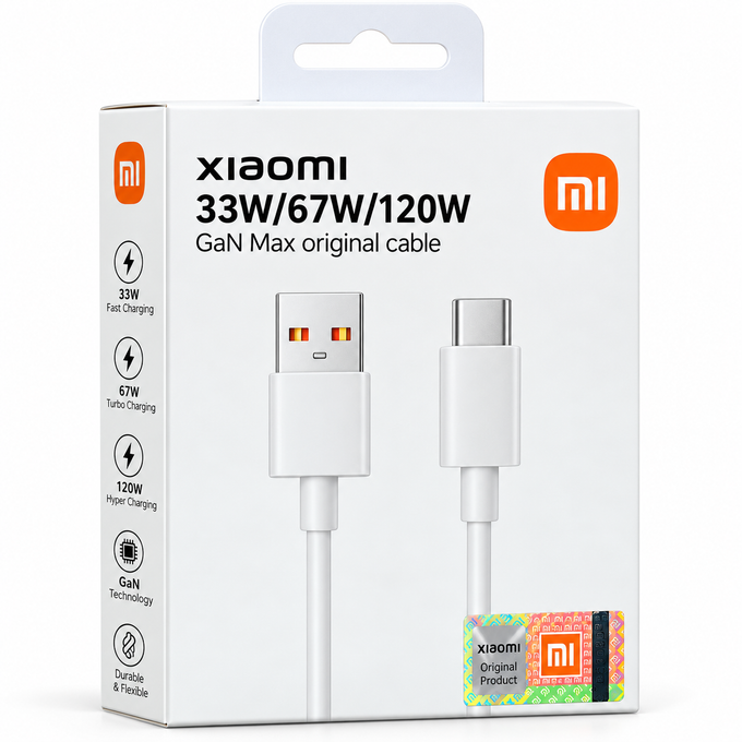 كابل اصلى شاومى