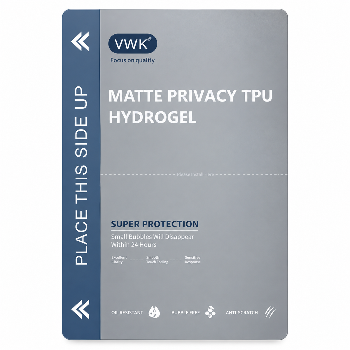 Matte Privacy TPU Hydrogel