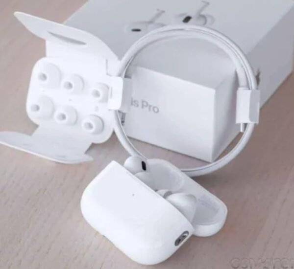 سماعات بلوتوث لاسلكية AirPods Pro 2 Plus مع حافظة شحن وميزة إلغاء الضوضاء – تصميم مميز وأداء عالي. - Image 7
